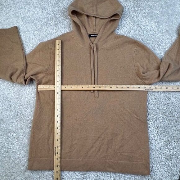 Naadam Off Duty Cashmere Sweater Hoodie Camel Beige - Picture 9 of 10
